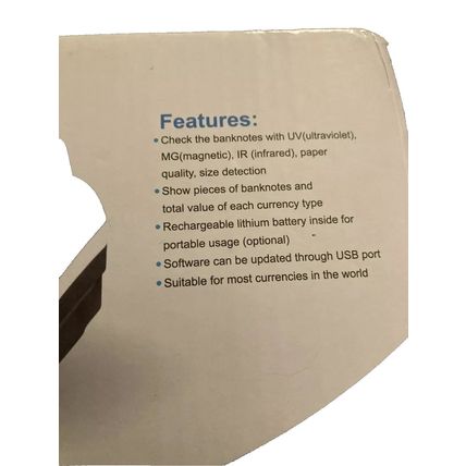 Counterfeit Bill Money Detector Machine Fake Dollar Detection KHIPPUS K630