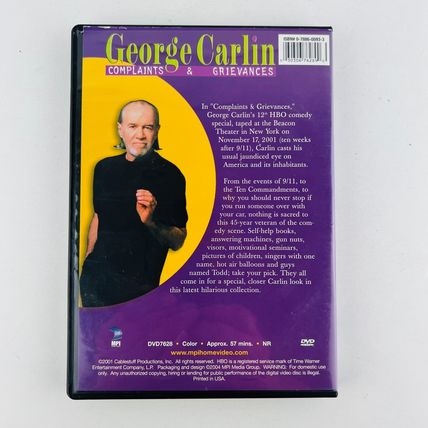 George Carlin - Complaints and Grievances DVD