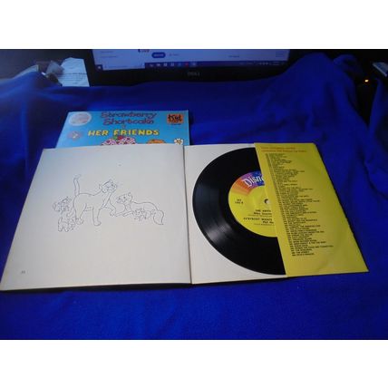 STRAWBERRY SHORTCAKE & The ARISTOCATS! Book & Record Sets $20.00 shipped!!