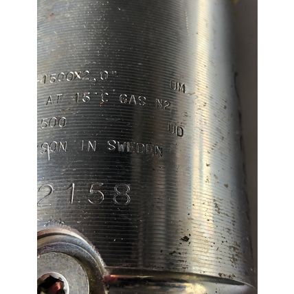 NEW HYSON T2B-1500X2,0 T2SK-1500X2.0,T275BL TANKER 2 NITROGEN GAS SPRING,AG
