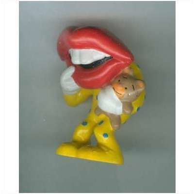 1991 Hardees Tang Big Mouth Tag PVC Figure