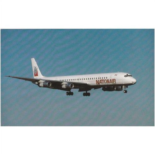Nationair Canada Aircraft Postcard (A11578)