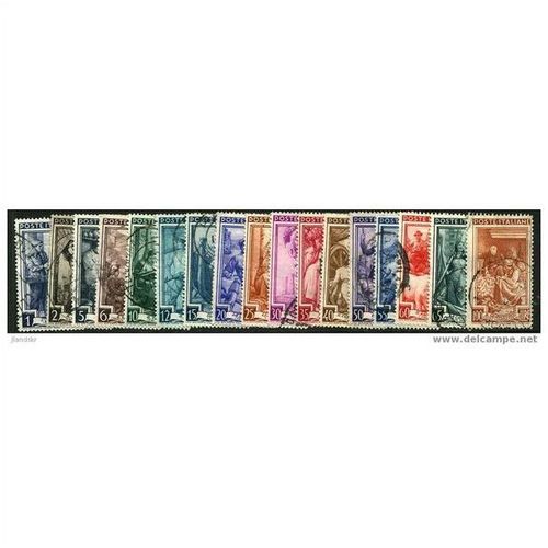 1950 Michel 808-824 - fine used (o)