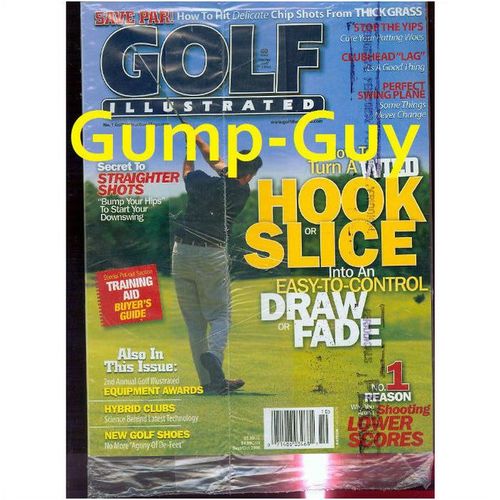 Golf Illustrated Magazine September / October 2006 Hook or Slice Stop Yips