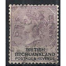 Bechuanaland 1888 SG10 1d Lilac & Black Fine Used ...