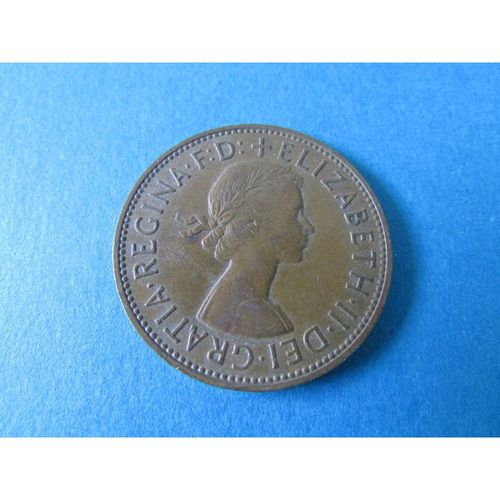 1963 QUEEN ELIZABETH II ONE PENNY - COIN -1 FREE POST. C