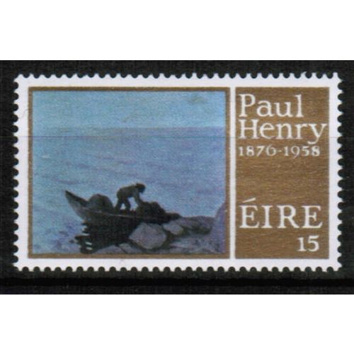 1976 Ireland - Painting / Paul Henry 15p - Sc# 405 Mint LH