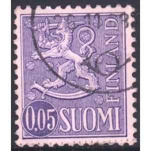 Finland 1963 - SG650 - 5p bluish purple - Rampant Lion - used