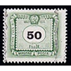 Hungary 1953 Postage Due 50f Used Stamp