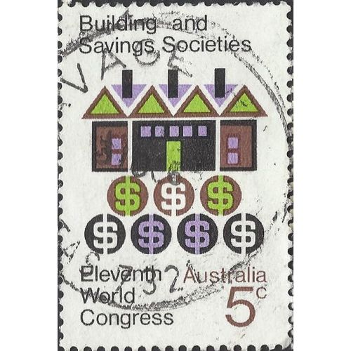 AUSTRALIA, Savings Banks, blue 1967, 5c, #2