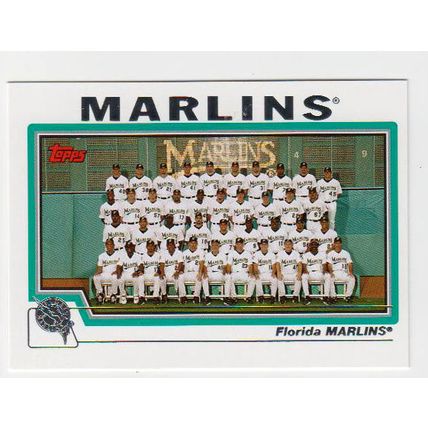 2004 Topps Florida Marlins team set with traded- 37 cards