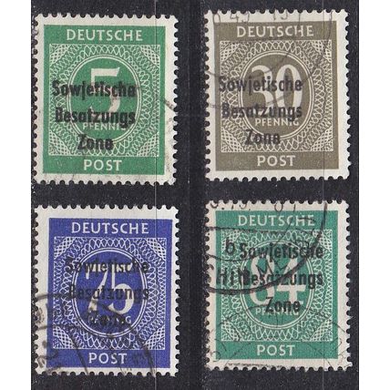GERMANY Alliiert SBZ [Allgemein] MiNr 0207 ex ( O/used ) [01]