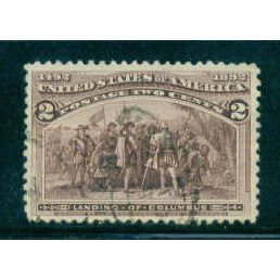 Used 231 2c Landing of Columbus Fine T1316