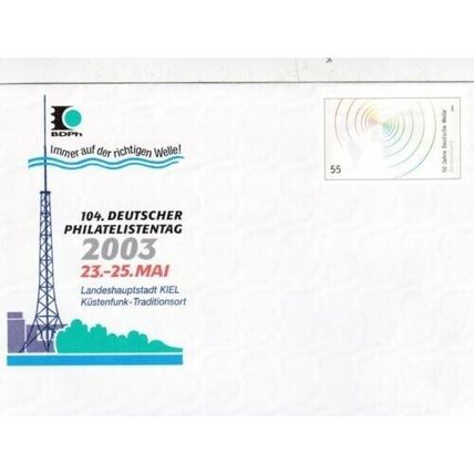 Germany 2003 Deutscher Philatelistentag FDC Unused VGC