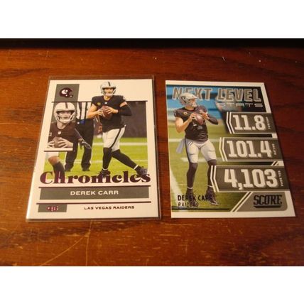 2017-2021 Panini , 5-Cards, DEREK CARR, Raiders