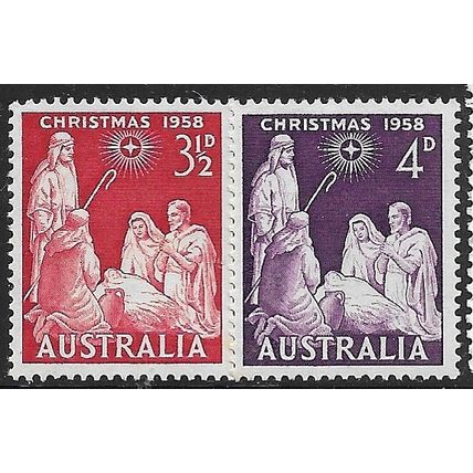 1958 SG 306/307 - MNH (**)