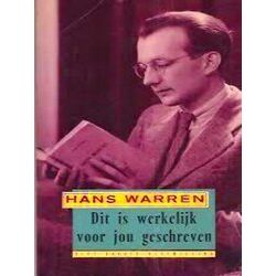 Dit Is Werkelijk Voor Jou Geschreven