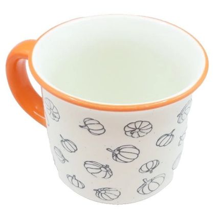 Hello Pumpkin Mug Ceramic 8.5 CM Microwave & Dishwasher Safe Tableware Gift