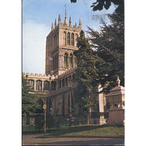 Vintage PC 1977 - St. Mary's Parish Church, Melton Mowbray, Leicestershire