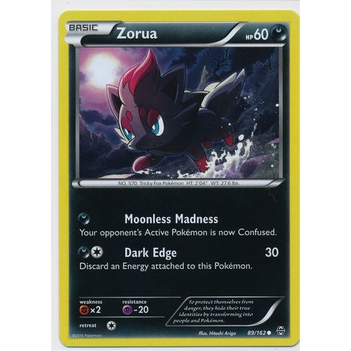 Pokemon XY BREAKThrough #089/162 Zorua
