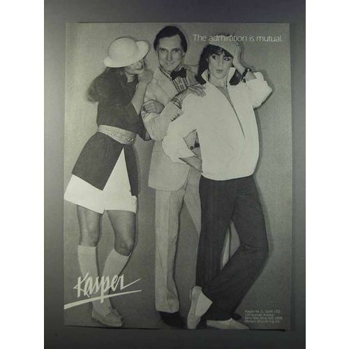 1981 Kasper Fashion Ad - The Admiration