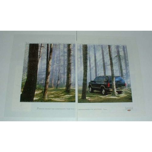 1996 Chevrolet Chevy Tahoe Ad - Quote by Thoreau