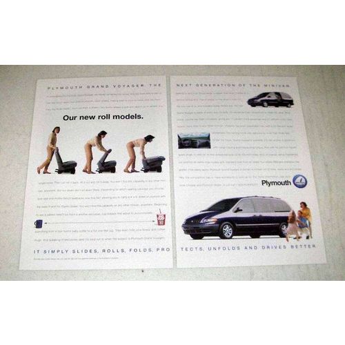 1995 Plymouth Grand Voyager Minivan Ad - Roll Models