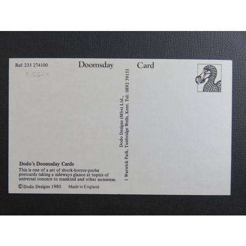 Fabulous Foulness, Doomsday Card Postcard