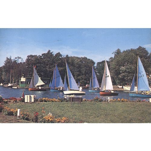 Vintage Ernest Joyce Postcard 1963, Horning Regatta, Norfolk