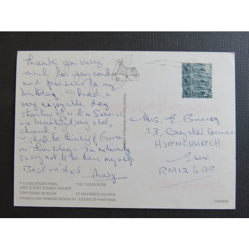 Tenterden Multiview inc Kent & East Sussex Railway, Kent Postcard
