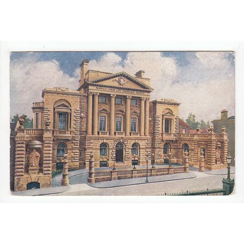 Surrey House in Surrey Street Norwich Postcard Norfolk Art
