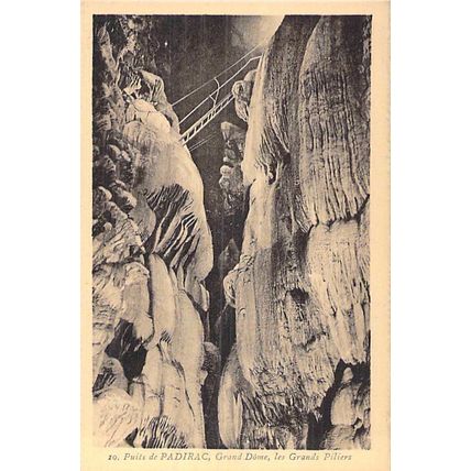 Padirac Grand Dome France Postcard unused VGC