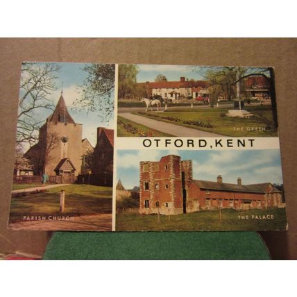 multiview, OTFORD, KENT used postcard by J. Salmon 1978 pm