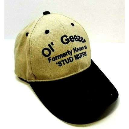 Ol' Old Geezer Formerly Known as Stud Muffin Baseball Hat Cap By Otto (T11)