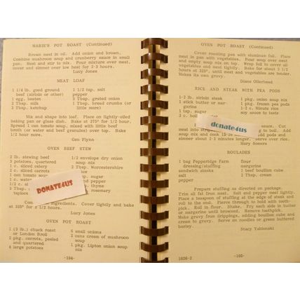 GUILD COLLECTION ST BARTHOLOMEW PARISH NEEDHAM MASSACHUSETTS COMMUNITY COOKBOOK