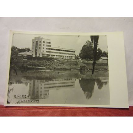 RIVIERA HOTEL, VEREENIGING, GAUTENG, SOUTH AFRICA unused postcard RP =