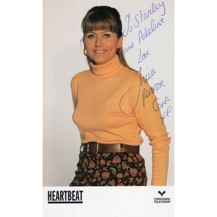 Tricia Penrose Heartbeat TV Show Hand Signed Cast Card Photo