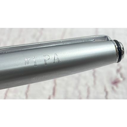 Vintage Cadence Ballpoint Pen, Blue Color, #1 PA, The Pen is Working, Silver col