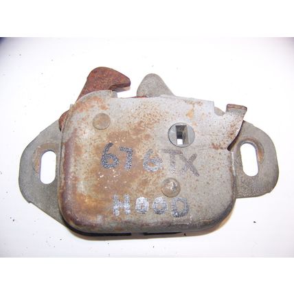 1967 PLYMOUTH GTX HOOD LATCH & RELEASE LEVER OEM BELVEDERE I II SATELLITE