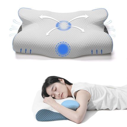 Ice Cervical Support Shaped Pillow Liked Dr Recommend Neck Paid,shoulder Pain RF