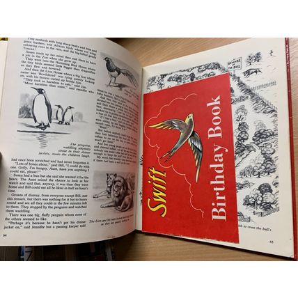 c1955 "SWIFT ANNUAL NUMBER 2" ILLUSTRATED ANNUAL HARDBACK BOOK (P4)