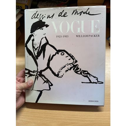1983 1ST EDITION DESSINS DE MODE VOGUE 1923-1983 HEAVY 2kg FRENCH HB BOOK (P10)