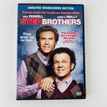 Step Brothers DVD Unrated Edition Will Ferrell, John Reilly