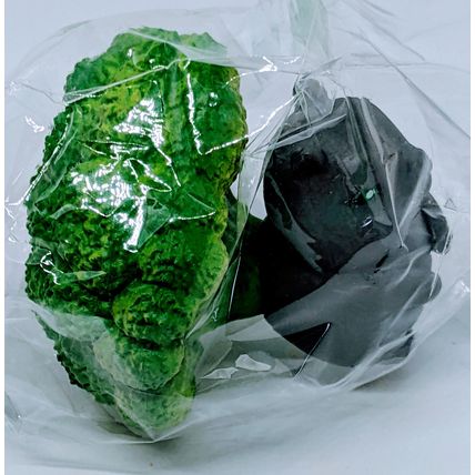 Vegetable Fairy Ground Hog Brocolli Figurine