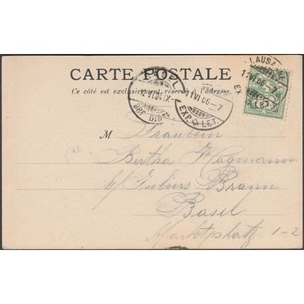 La Solitude, Lausanne, 1906 - Stocker CPA