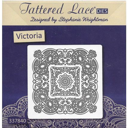 Tattered Lace. Victoria Die Set. Die Cutting Cardmaking Scrapbooking Crafts