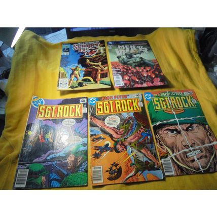 SGT. ROCK & WAR COMICS LOT! $32.00 Shipped! This Lot has several DC and Marvel
