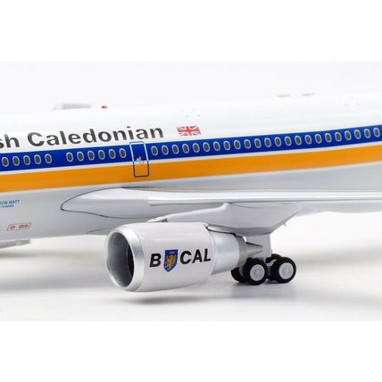 A310-203 BRITISH CALEDONIAN REG:G-BKWU W/STAND - INFLIGHT200 IF310BCAL0720 1/200