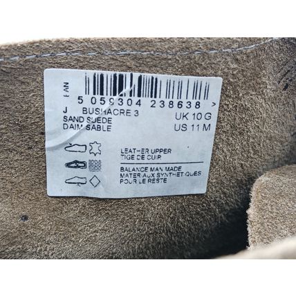 Clarks Bushacre 3 Chukka Boots Men’s Size 11 M – Taupe Sand Suede