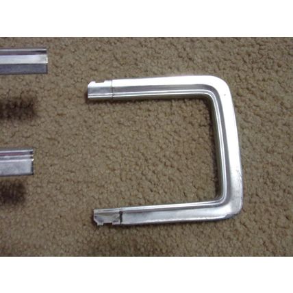 1969 69 Plymouth Satellite Trunk Lid Trim OEM 4 Piece Deck Lid